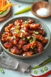 CRISPY RED CHICKEN